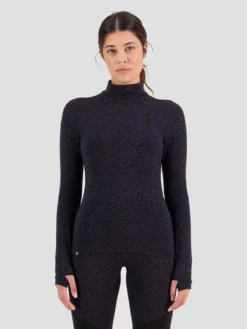 Mons Royale Cascade Merino Flex 200 Mock Neck Ls Base Layer Top